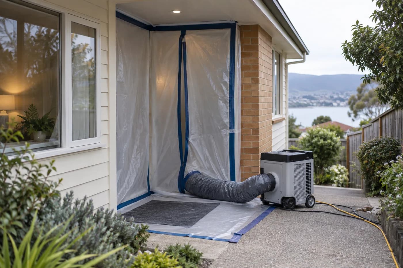 Illustrative remediation preparation in Hobart